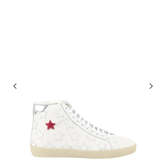 Saint Laurent star patch sneaker size 36.5 - worn twice! - Picture 4 of 6